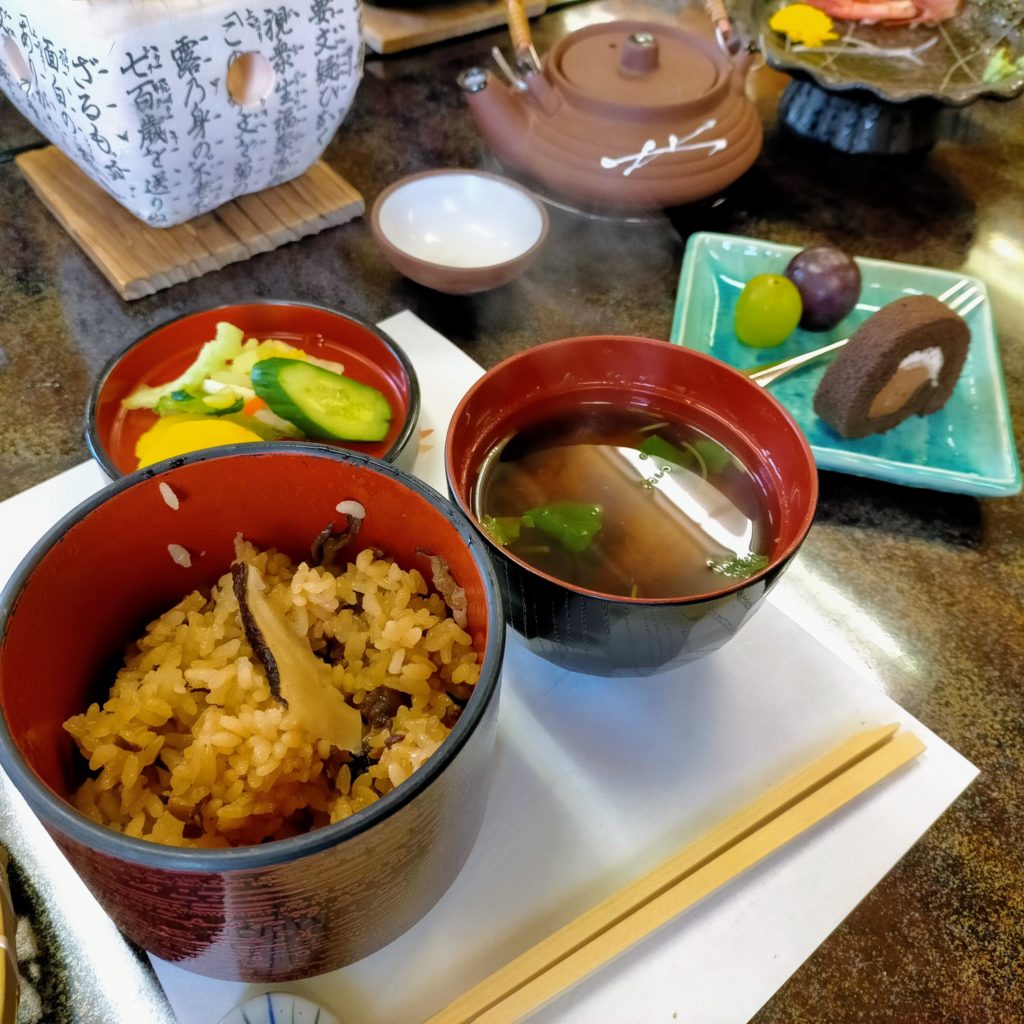 柿野観光ホテル つる屋 松茸料理07