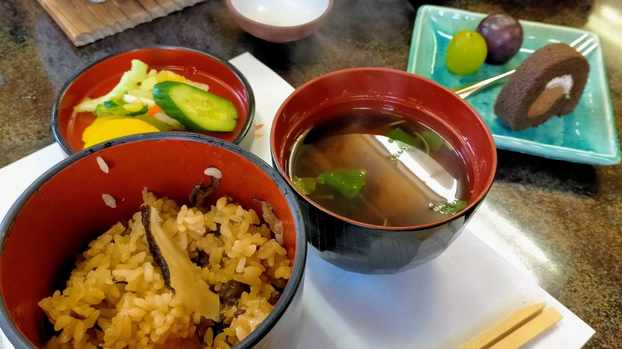 柿野観光ホテル つる屋 松茸料理07